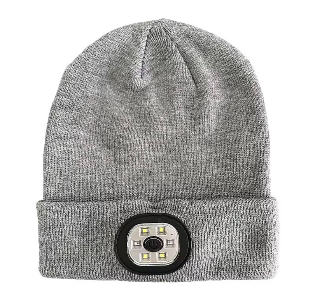 Bonnet Bluetooth 3 en 1 – Lumière LED + Casque sans FIL unisexe  + Style